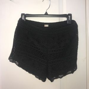Hollister Crochet Shorts